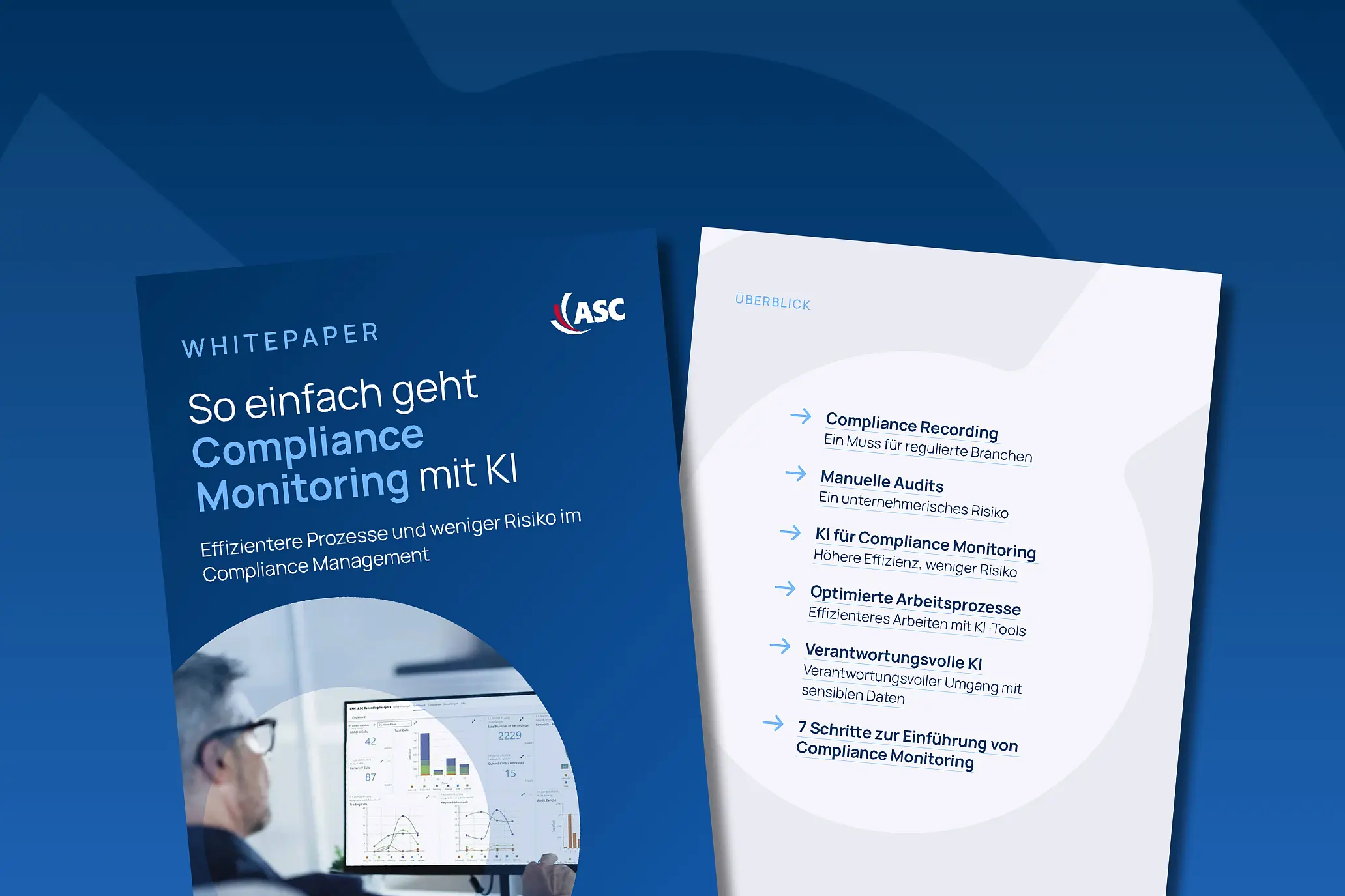 Whitepaper 'So einfach geht Compliance Monitoring mit KI' – Effizientere Prozesse und weniger Risiko im Compliance Management.