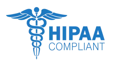 Logo of the Health Insurance Portability and Accountability Act (HIPAA)