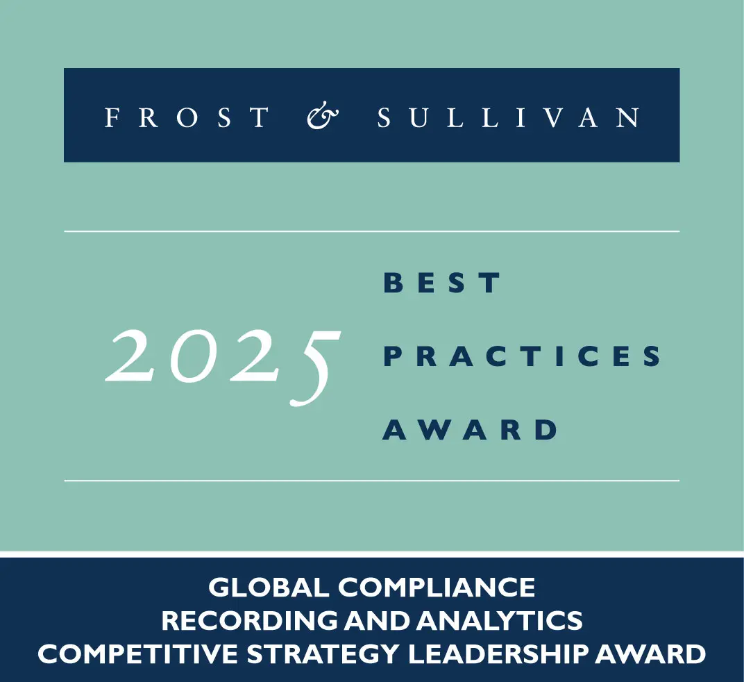 ASC gewinnt den Frost & Sullivan Best Practices Award 2025 für Global Compliance Recording and Analytics