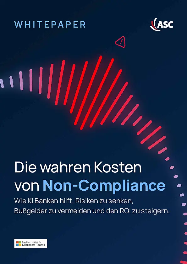 Erfahren Sie, wie KI Banken hilft, Risiken zu senken, Bußgelder zu vermeiden und den ROI durch automatisierte Compliance-Analysen zu steigern.