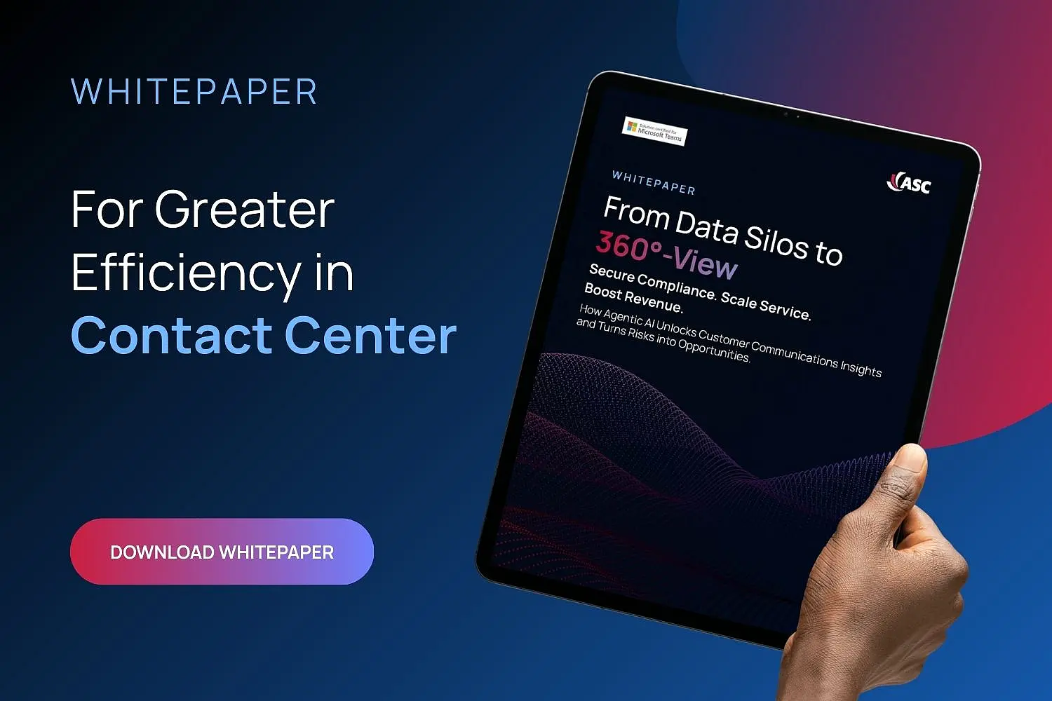 Dashboard view with AI analytics data on calls, agent performance, and compliance – shows how AI improves contact center performance.